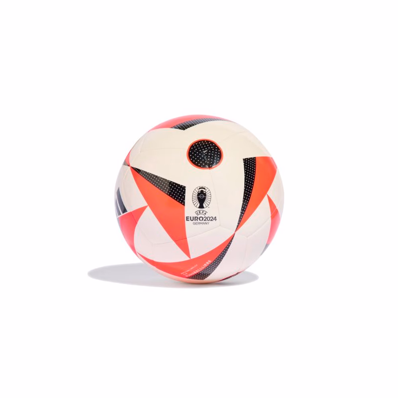 Futbalová lopta ADIDAS EURO24 CLB WHITE SOLRED BLACK