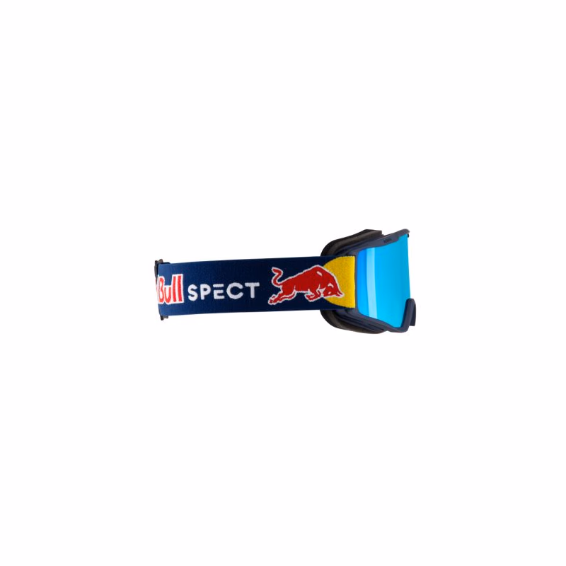 Lyžiarske okuliare RED BULL SPECT NEON 03BL3, blue smoke with blue mirror