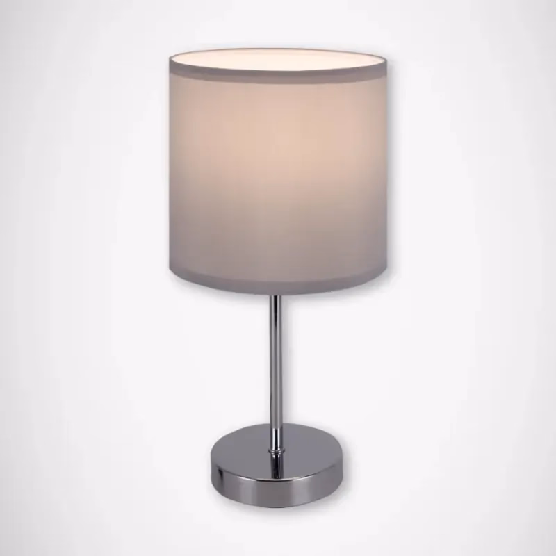Stolná lampa AGNES 03147 E14 sivá