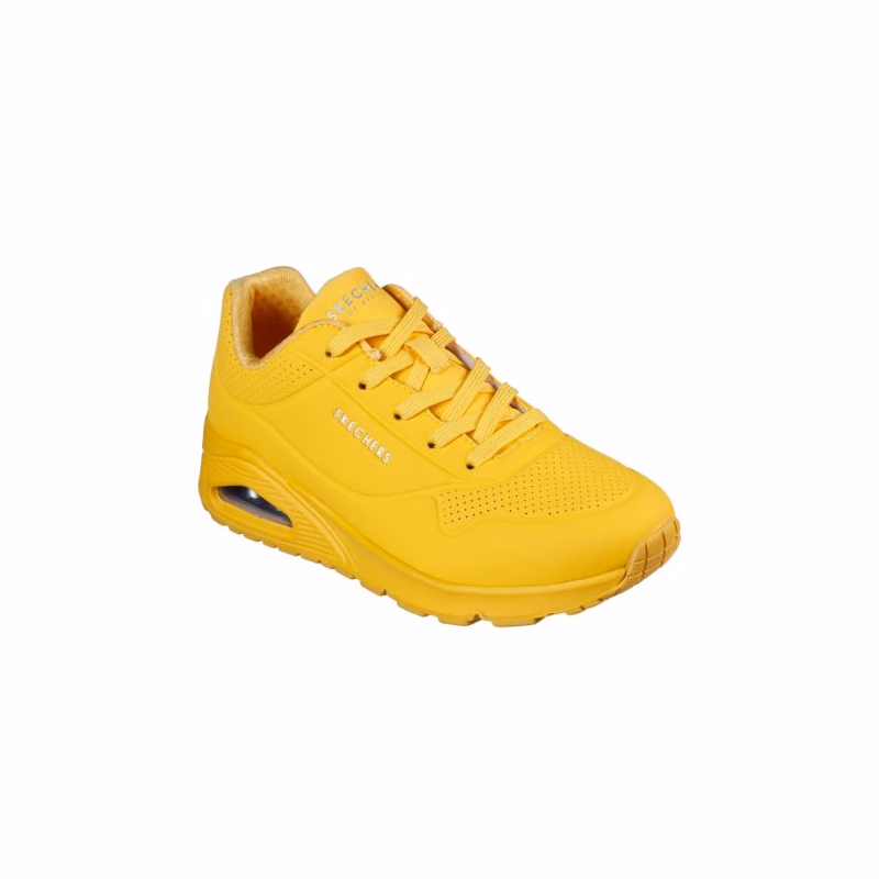 Dámska rekreačná obuv SKECHERS Uno Stand On Air Ws yellow