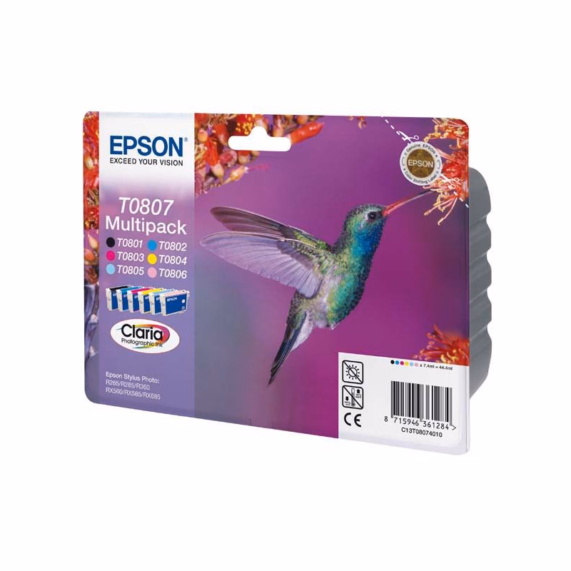 EPSON T0807 (C13T08074021) - originálny