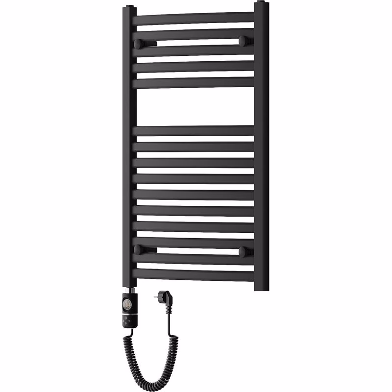 MEXEN/S - Helios radiátor + vykurovacia tyč 800 x 500 mm, 600 W, čierna W103-0800-500-2600-70