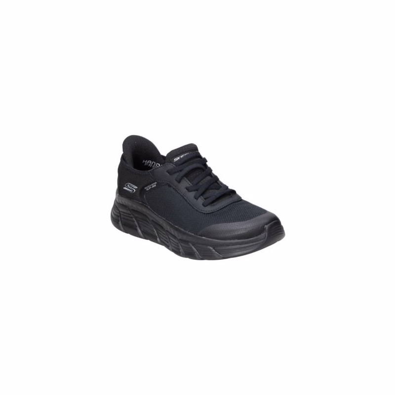 Dámska rekreačná obuv SKECHERS Bobs B Flex Hi Linear Force Slip-Ins W black black