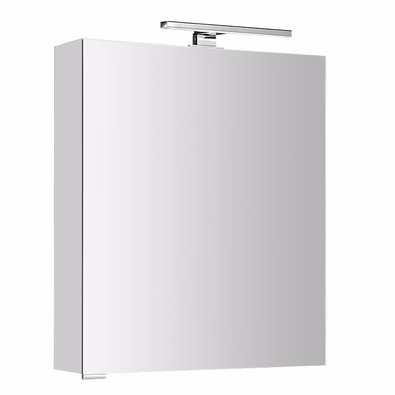 SAPHO - MIRRÓ galérka s LED osvetlením, 60x70x16cm, ľavá/pravá, biela MC060-0030