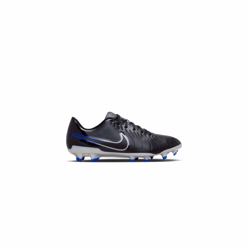 Pánske futbalové kopačky outdoorové NIKE Tiempo Legend 10 Club M FG black hyper royal chrome
