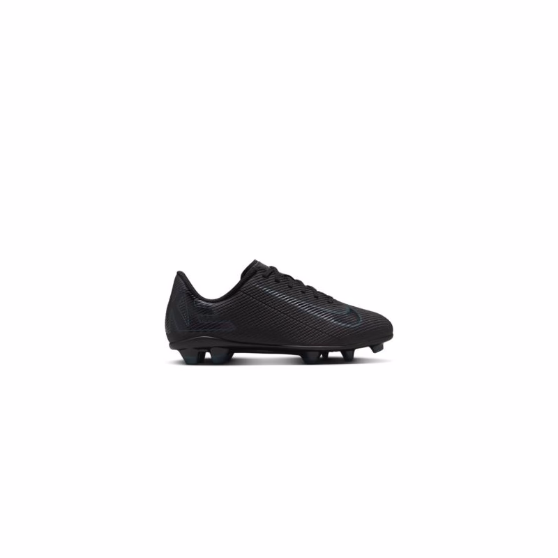 Chlapčenské futbalové kopačky outdoorové NIKE Mercurial Vapor 16 Club Jr FG MG black deep jungle black