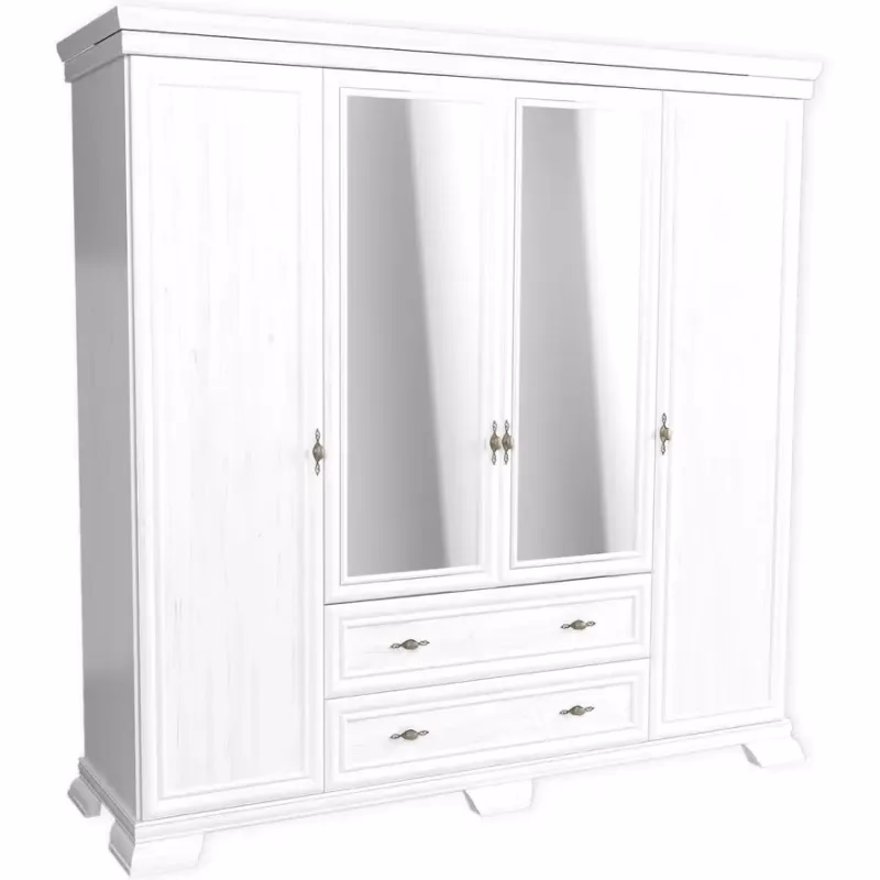 Skriňa Kora KS3 208 cm biela