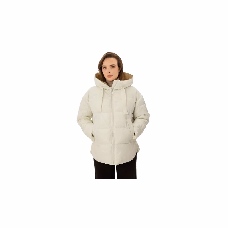 Dámska bunda VOLCANO J-LAVEO-101-CREAM