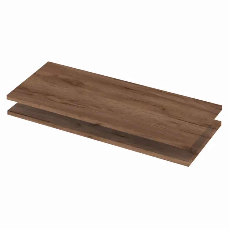 Polička Stela F Tobacco Oak
