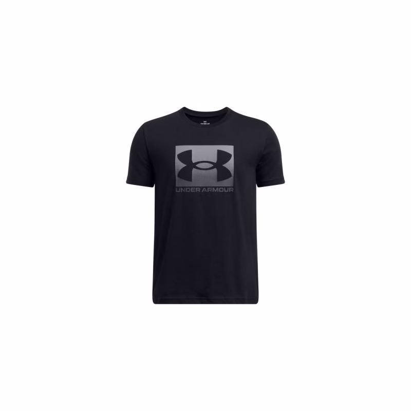 Chlapčenské tričko s krátkym rukávom UNDER ARMOUR UA B BOXED SPORTS UPDATE SS-BLK