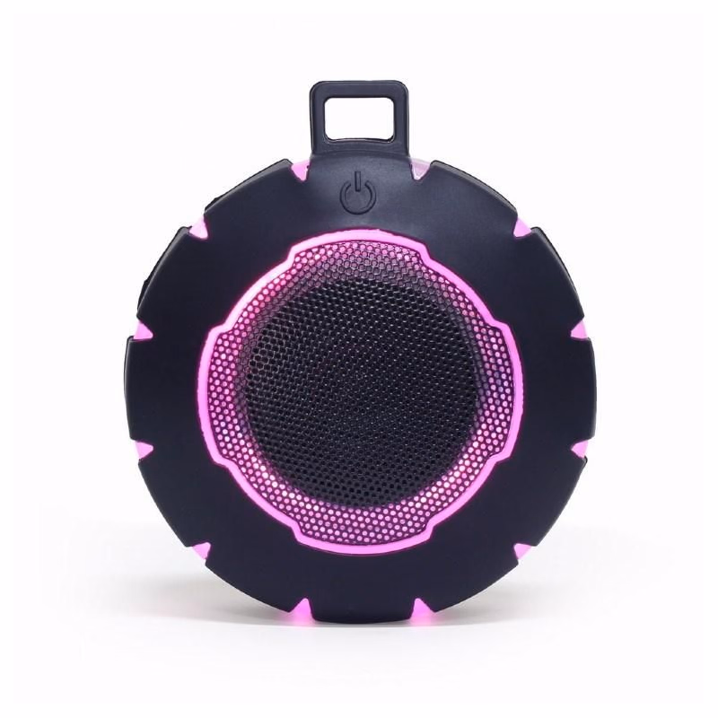 GEMBIRD Repro SPK-BTOD-01, Outdoor, Bluetooth, 3W, RGB LED podsvietenie, čierna