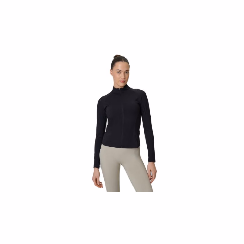 Dámska tréningová mikina so zipsom 4F SWEATSHIRT FNK F0850-20S-DEEP BLACK