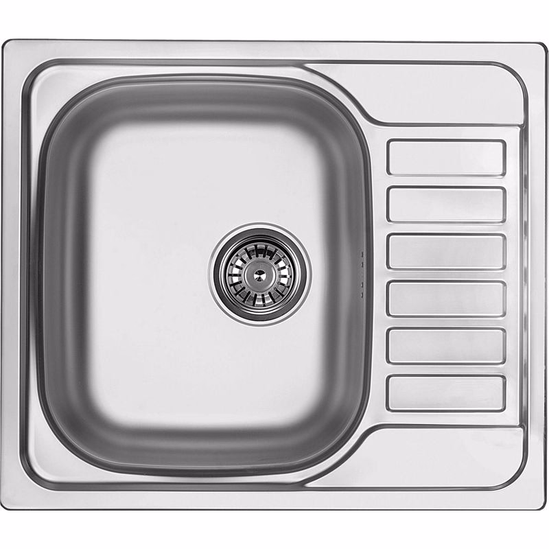 DEANTE DEANTE - Soul nerez dekor - Nerezový drez, 1 - bowl s odkvapkávačom ZEO_311A