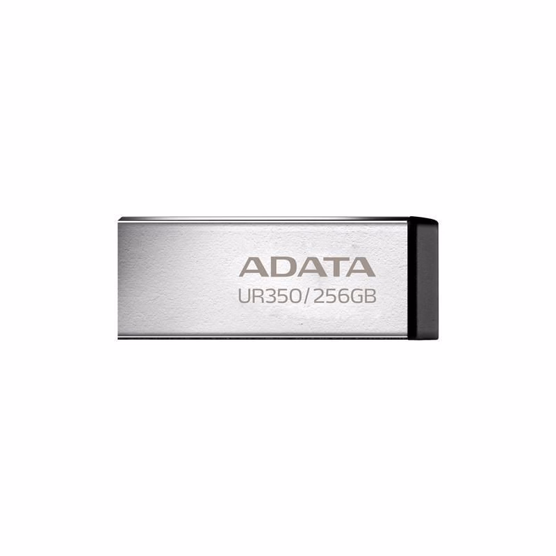ADATA Flash Disk 256GB UR350, USB 3.2, strieborno-čierna