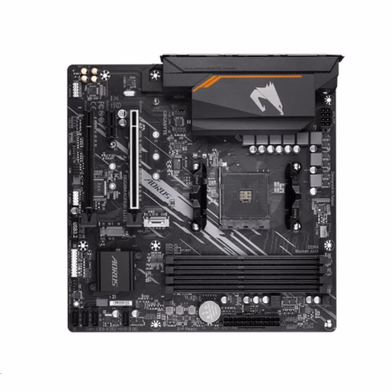 GIGABYTE MB Sc AM4 B550 AORUS ELITE, AMD B550, 4xDDR4, 1xHDMI, 1xDVI, mATX