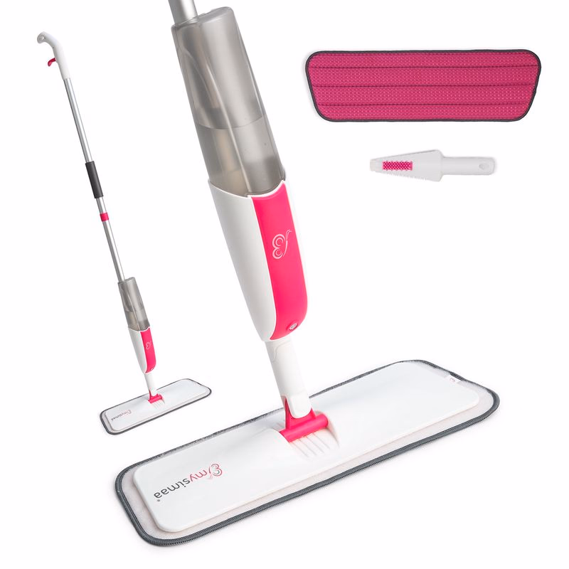 MySimaa by blumfeldt Profesionálny mop s nádržkou na vodu, Glisten Spray Mop