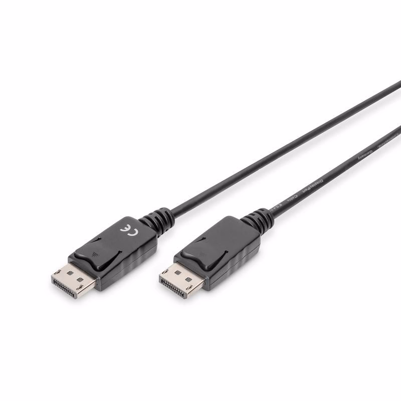 Digitus DisplayPort 1.1a. pripojovací kábel 1 m, CU, AWG28, 2x tienený