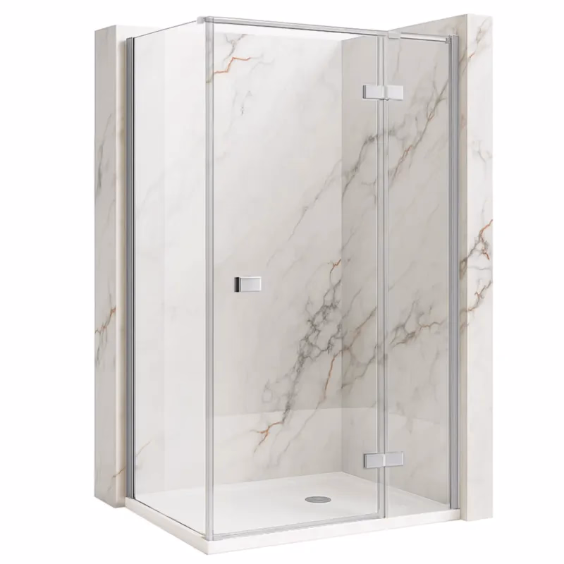 REA/S - Sprchovací kút Atlas 120x100 Chrome vpravo KPL-K4568
