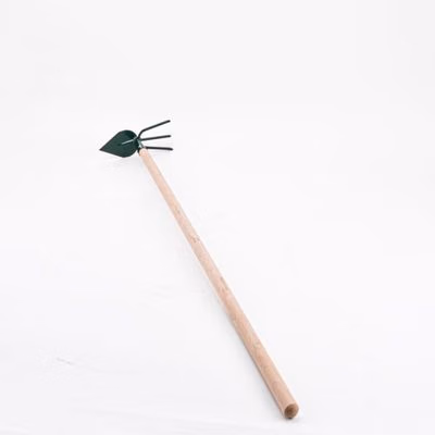 Kinekus Motyčka špicatá + 3 zubová s násadou 100cm