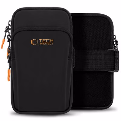 Tech-Protect M7 bežecké puzdro, čierne/oranžové