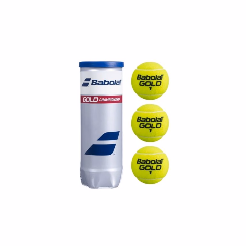 Tenisové loptičky 3ks BABOLAT GOLD CHAMPIONSHIP X3