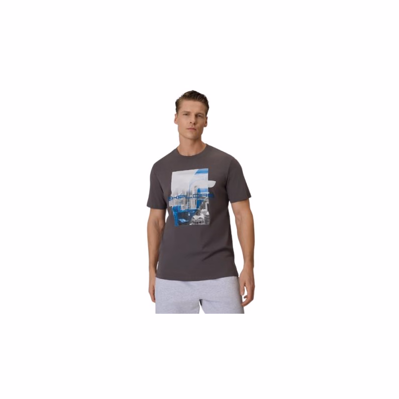 Pánske tričko s krátkym rukávom 4F TSHIRT M2660-24S-MIDDLE GREY
