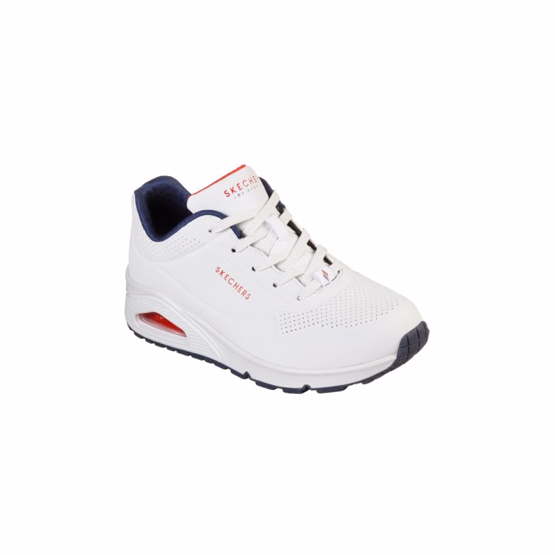 Dámska rekreačná obuv SKECHERS Uno Stand On Air white navy