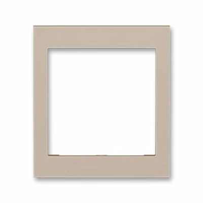 Rámcek 1-násobný s otvorom 55x55 stredný macchiato Levit (ABB)