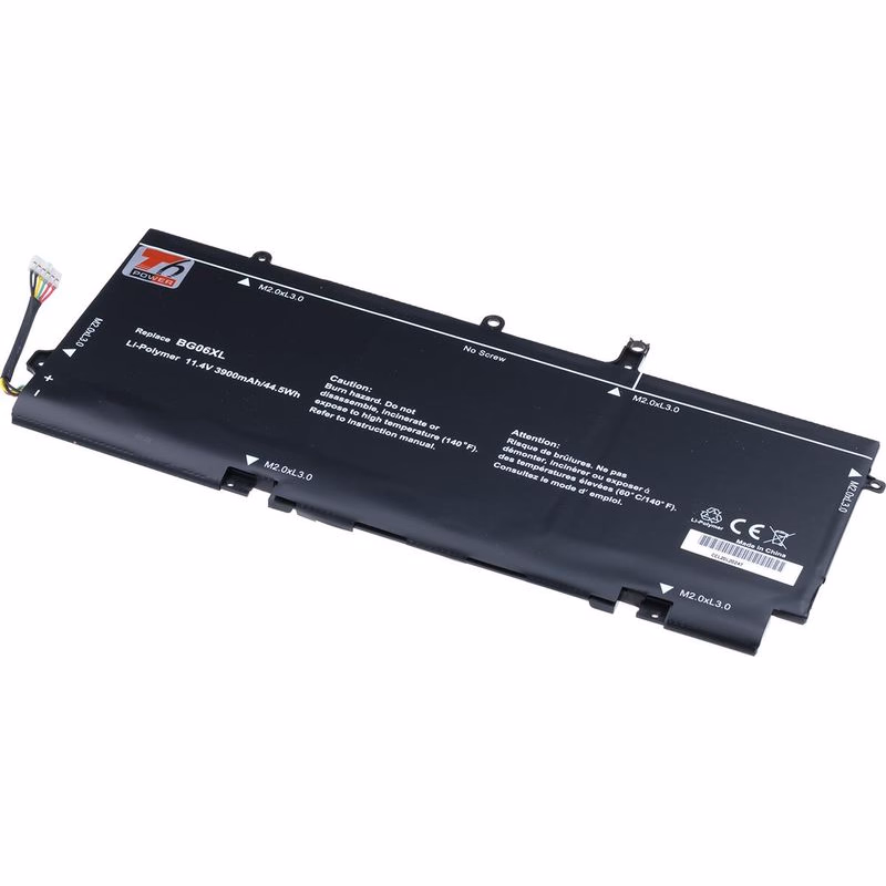 Batéria T6 Power pre HP EliteBook Folio 1040 G3, 3900mAh, 44Wh, 6cell, Li-pol