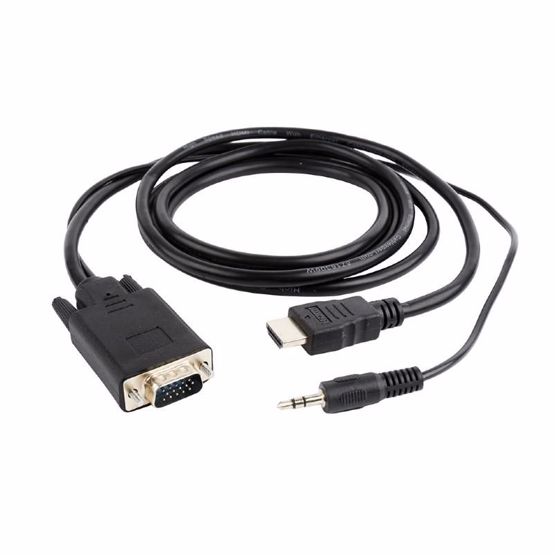 GEMBIRD Redukcia HDMI to VGA + audio, 1,8m