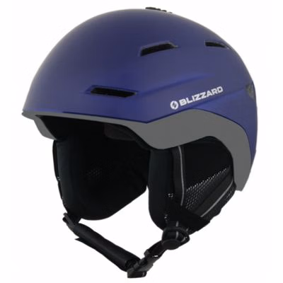 Lyžiarska prilba BLIZZARD Bormio ski helmet, blue matt anthracite metallic matt