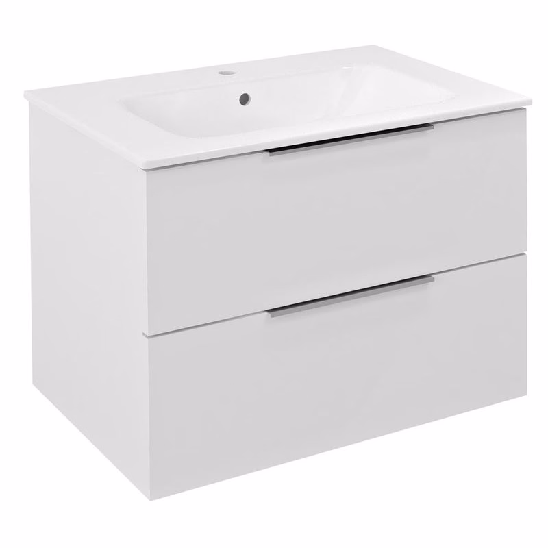 SAPHO - CIRASA umývadlová skrinka 69,8x52x46cm, biela lesk CR701-3030