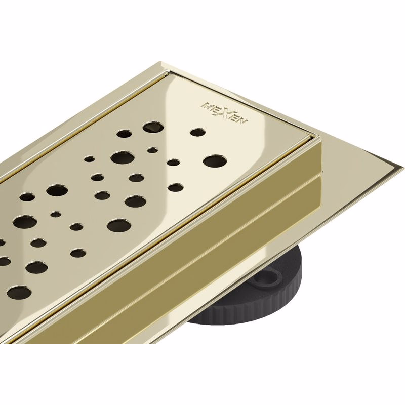 MEXEN/S - Flat M12 odtokový žľab 70 cm zlatý 1521070-15