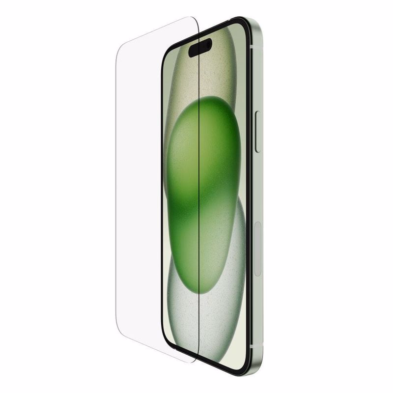 Belkin SCREENFORCE™ TemperedGlass Anti-Microbial ochranné sklo pre iPhone 16 Plus / 15 Plus / 14 Pre Max