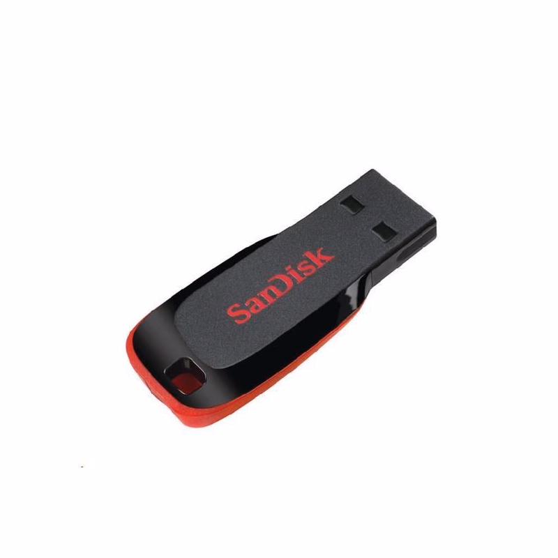 SanDisk Flash Disk 64GB Cruzer Blade, USB 2.0, čierna