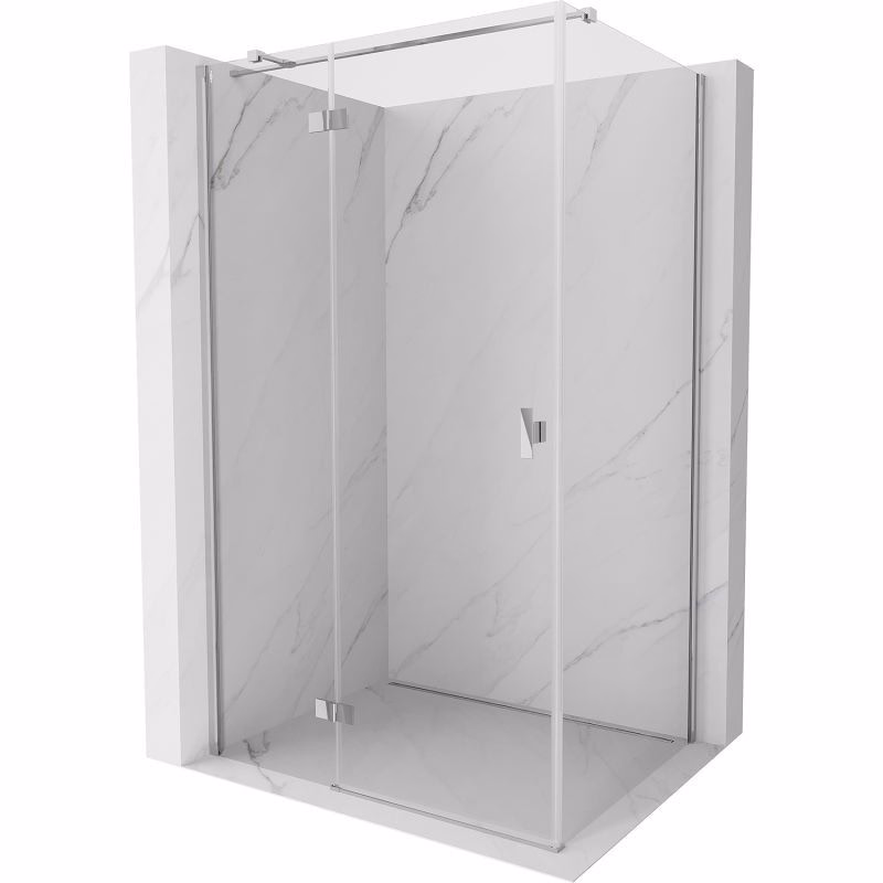 MEXEN/S - Mist HT sprchovací kút dvere krídlové ľavá 85 x 110, transparent, chróm 8A5T-085-110-01-00-L