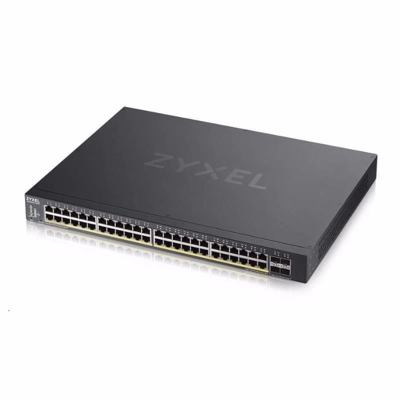 Zyxel XGS1935-52HP, 52 Port Lite-L3 Smart Managed PoE Switch, 48x Gigabit PoE a 4x 10G SFP+, hybridný mode