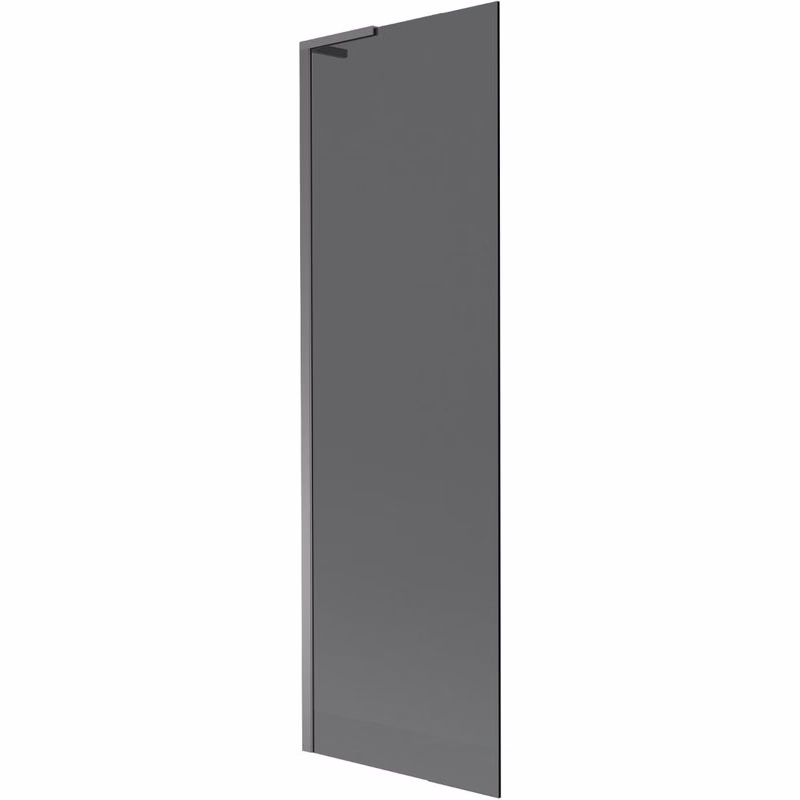 MEXEN/S - Next L vaňová zástena FIX 60 x 150, grafit, grafit metal 895-060-000-03-40-95