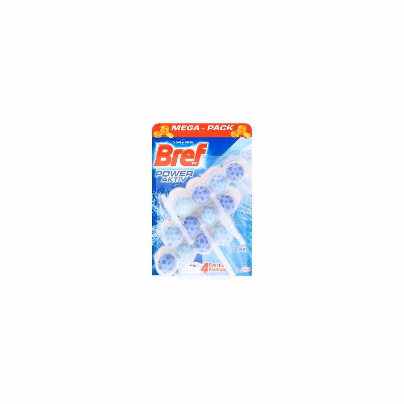 Bref Power Aktív WC záves guličky Ocean 3x50g
