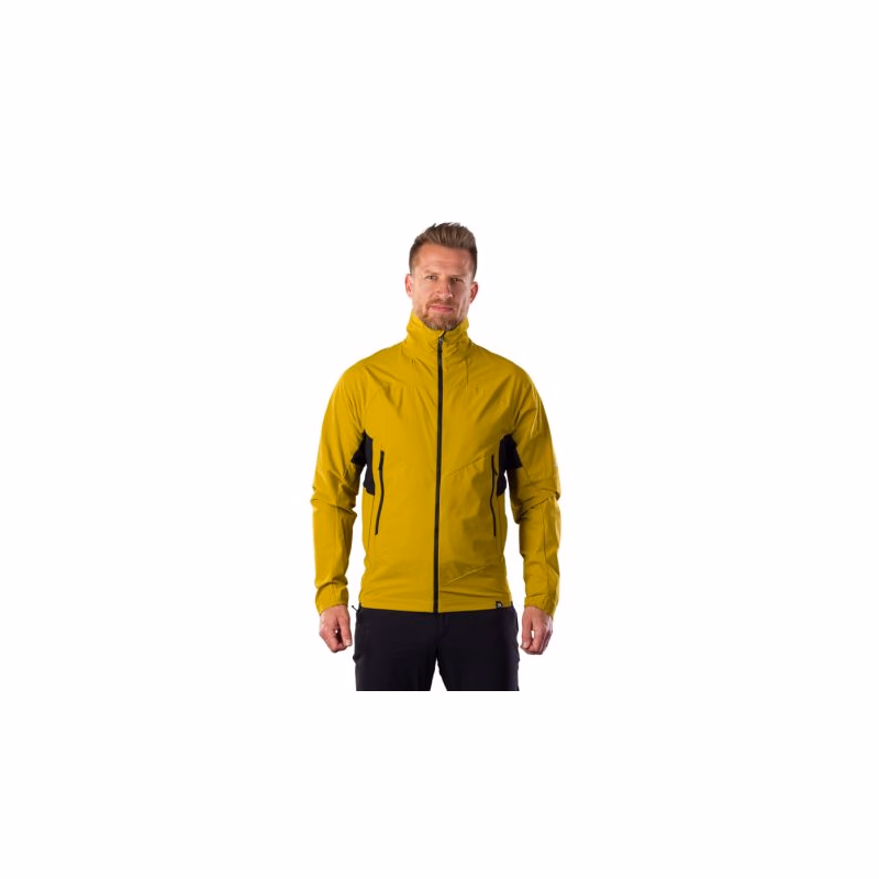 Pánska turistická bunda NORTHFINDER ARSENIO-579mustardblack