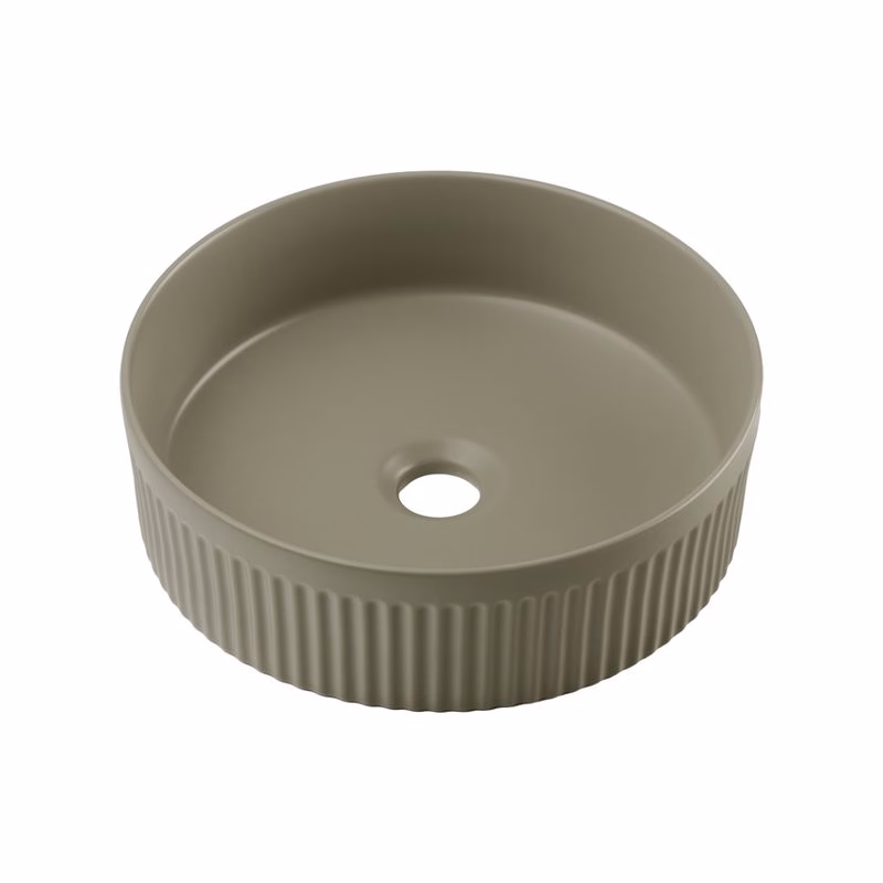 ArtCom Keramické umývadlo BEYOND 2 E-6565 | olivový mat 36 cm