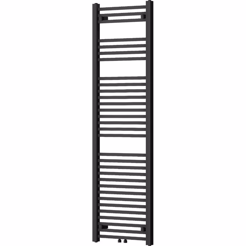 MEXEN - Plutón vykurovací rebrík/radiátor 1700 x 500 mm, 844 W, čierna W106-1700-500-00-70