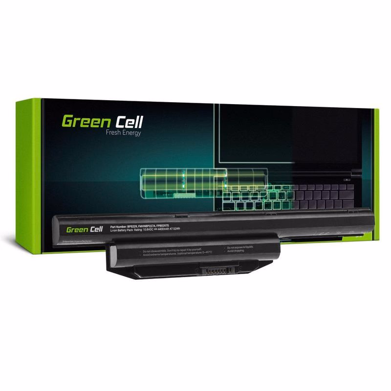 Green Cell Battery pre Fujitsu LifeBook A514 A544 A555 AH544 AH564 E547 E554 E733 E734 E743 E744 E746 E753 E754 S904
