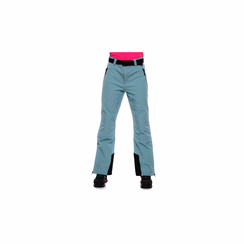 Dámske lyžiarske softshellové nohavice AUTHORITY SP-GLAM pants W green