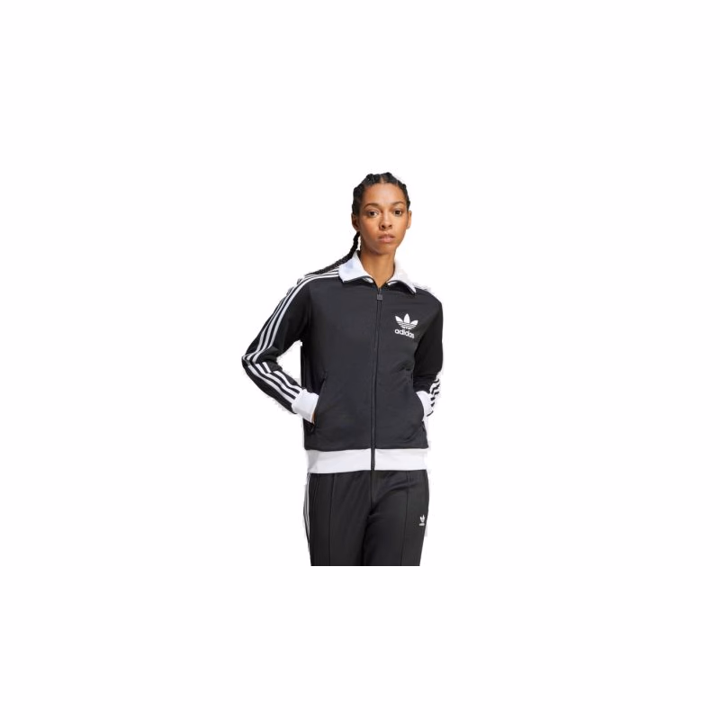 Dámska mikina so zipsom ADIDAS ORIGINALS CLASSIC TT-BLACK