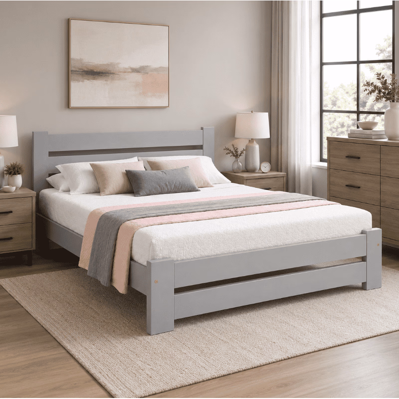 Elvisia Manželská posteľ OLA s roštom | 180 x 200 cm