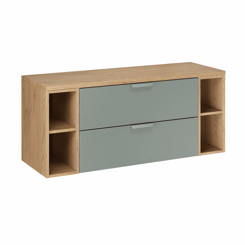ArtCom Kúpeľňová skrinka s doskou ASTER Green LR D120cm | 120 cm