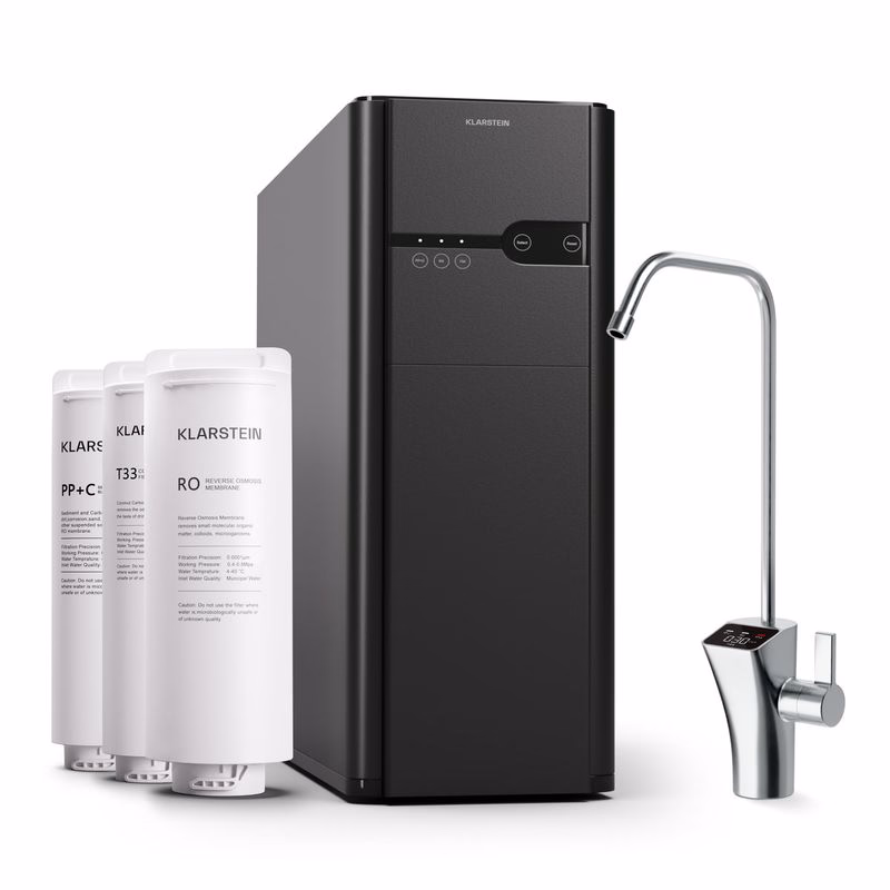 Klarstein PureFina 400, filtračný systém, reverzná osmóza, 400 GPD / 1500 L/d