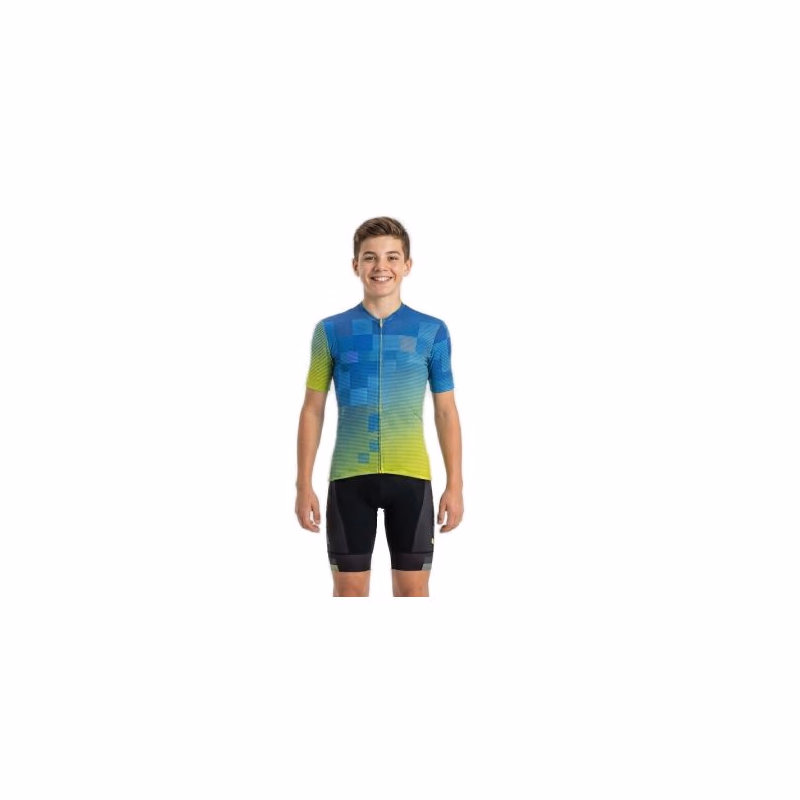 Detský cyklistický dres s krátkym rukávom SPORTFUL Rocket kid jersey, blue