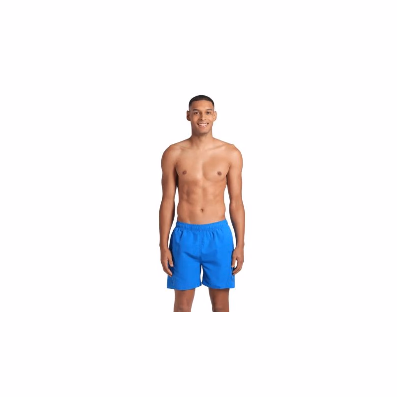 Pánske plavky ARENA FUNDAMENTALS LOGO BOXER R-BLUE CHINA-NAVY
